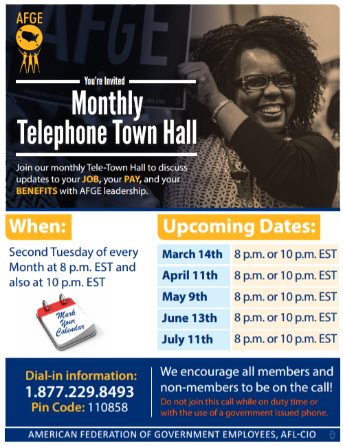 Monthly Telephone Town Hall